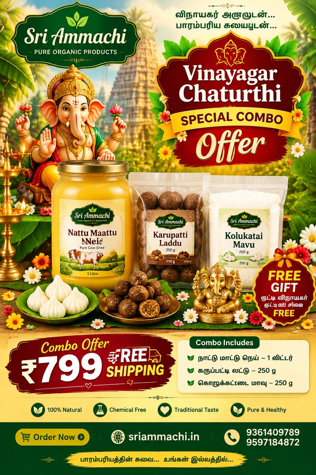 vinyakar chaturthi spl combo 